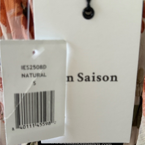 EN SAISON Women's Sibyl Floral Gauze Midi-Dress size S/M runs large - Picture 7 of 10